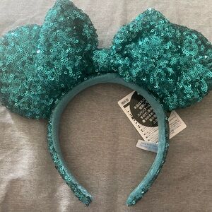 Japan Tokyo Disney,  Ears HeadBand,  Green sequins
